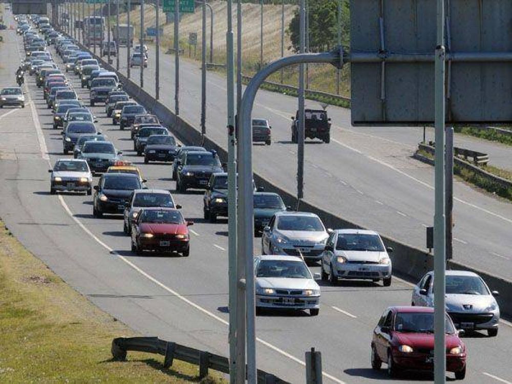 Por el intenso tr�nsito podr�an asignar rutas para la vuelta desde la Costa