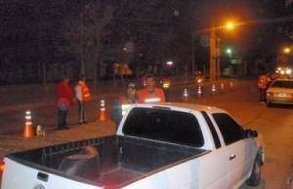 Padres en la Ruta controlaron a 60 conductores