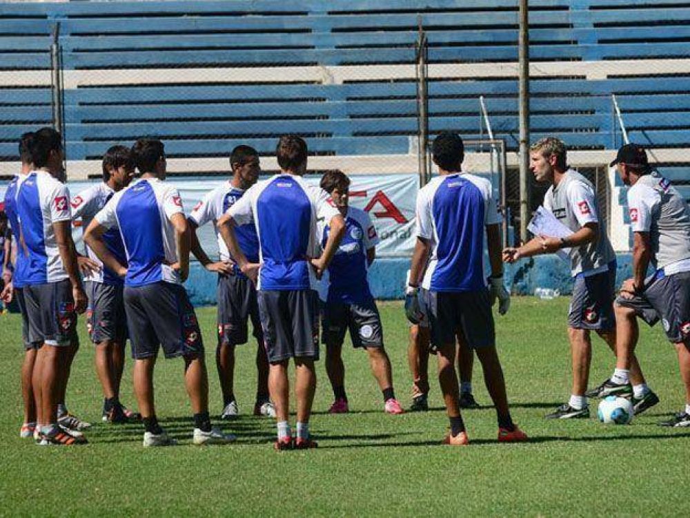 Godoy Cruz cumpli� un nuevo d�a de pr�cticas pensando en Uni�n