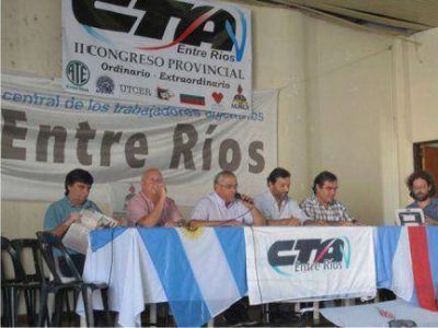 CTA Entre R�os realizar� un plenario con la mesa provincial y pide abrir la paritaria