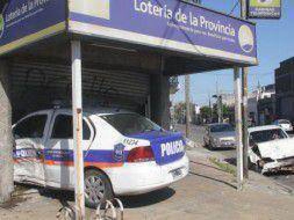 Persecuci�n y choque en Lan�s