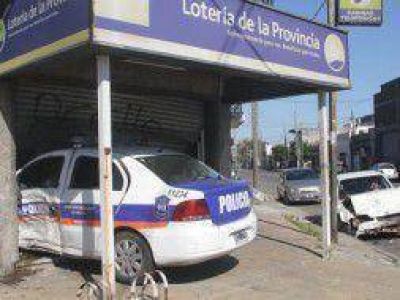 Persecuci�n y choque en Lan�s