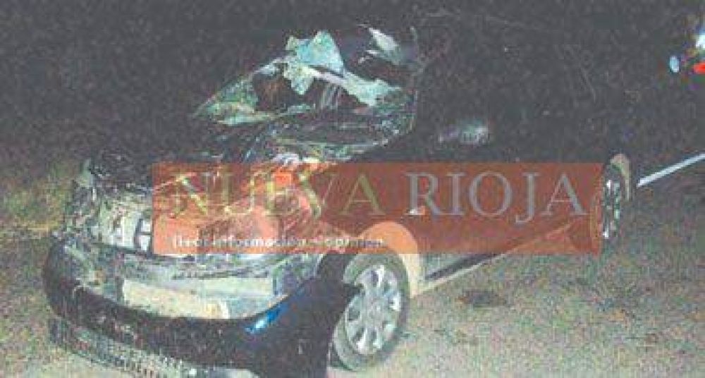 Una beba muri� en un accidente en la Ruta 5 por un animal suelto