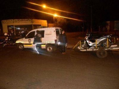 En operativos de tr�nsito, controlaron cerca de 200 veh�culos
