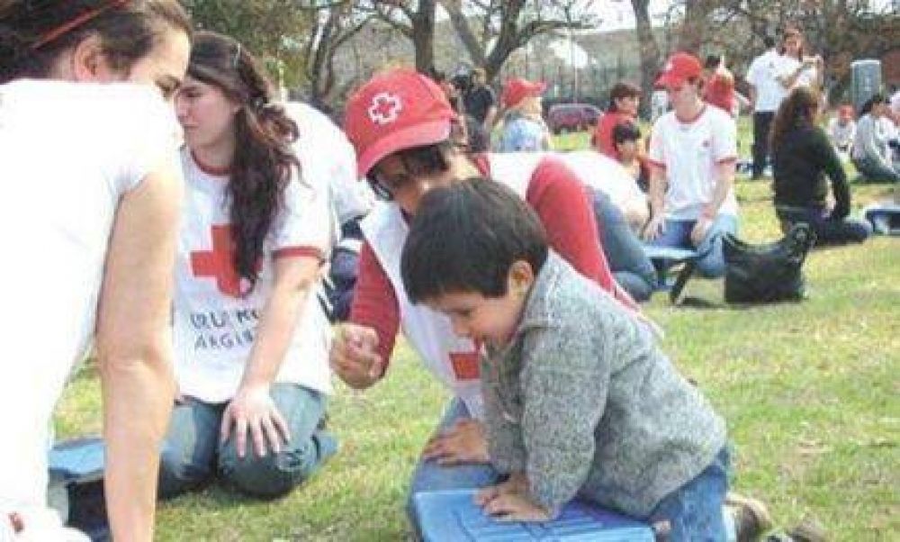 La Cruz Roja Argentina organiza una jornada de primeros auxilios