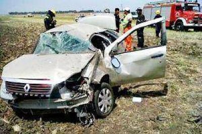 Muri� una beba de un a�o en accidente vial