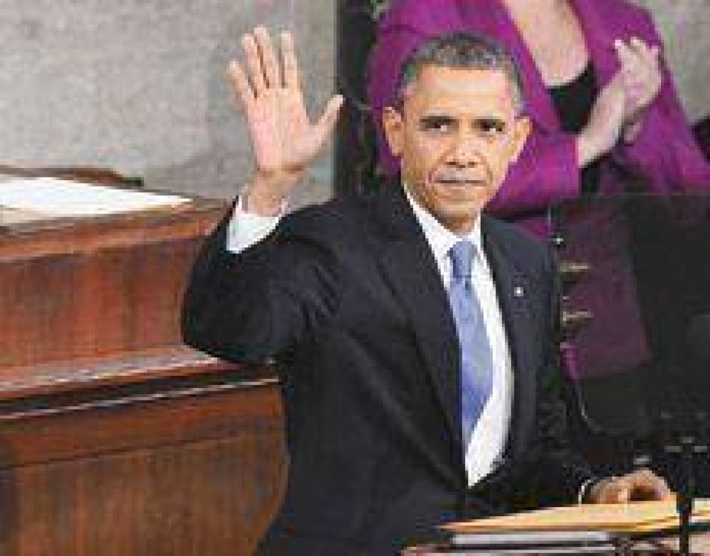 Obama se centr� en la econom�a
