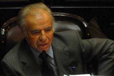 Bolet�n de asistencias al Senado: Menem fue el peor alumno