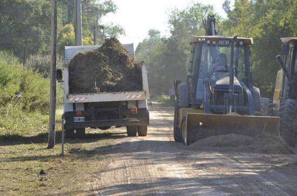 El Municipio realiz� diversos trabajos de mantenimiento en el barrio La Lucila