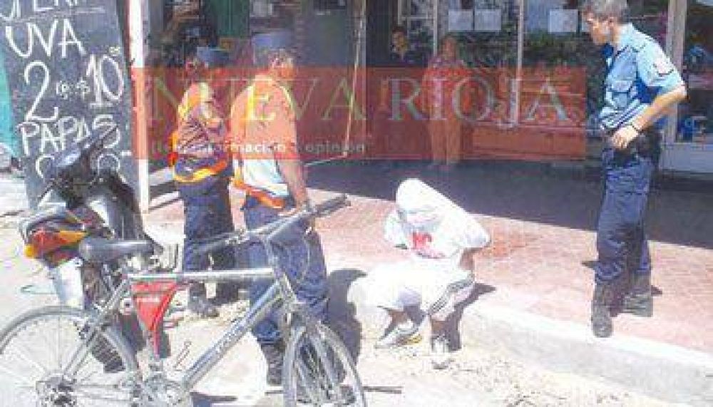 Detienen a un delincuente en una espectacular persecuci�n policial