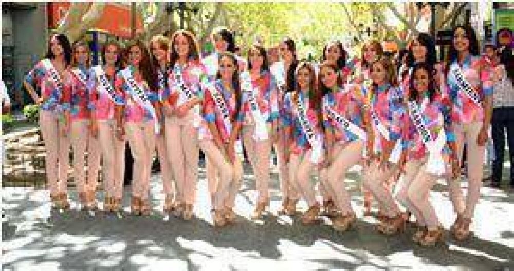 Las candidatas provocaron una revoluci�n en la Peatonal	