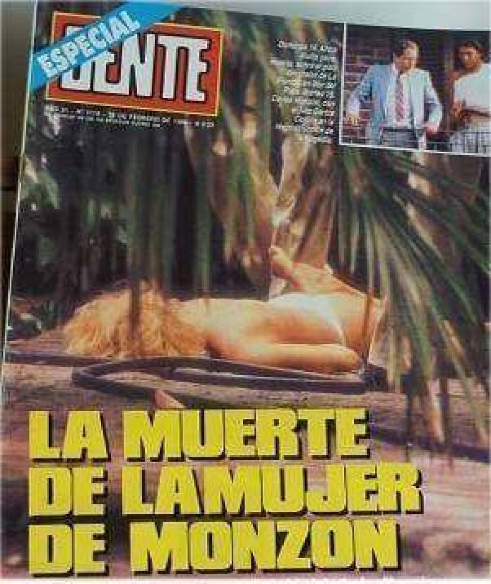 Hace 25 aos Monzn mataba en Mar del Plata a su mujer, Alicia Muiz
