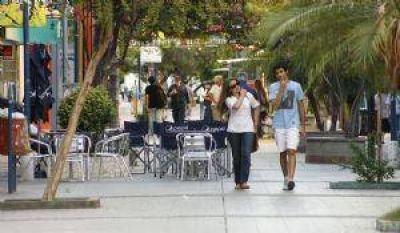Hubo actividad comercial variable en la ciudad