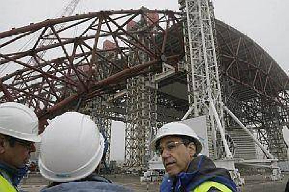 Alerta en Chernobyl por derrumbe en la central nuclear