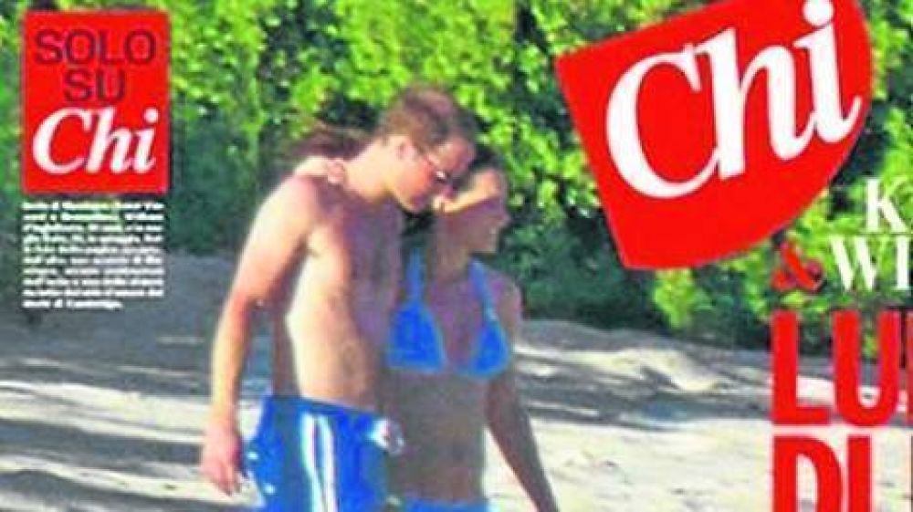 Revuelo por fotos de la princesa Kate en bikini