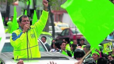 Ecuador: el �rea social, clave para un triunfo c�modo de Correa