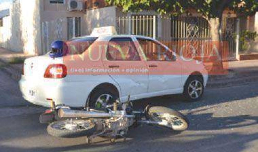 Un joven herido en accidente
