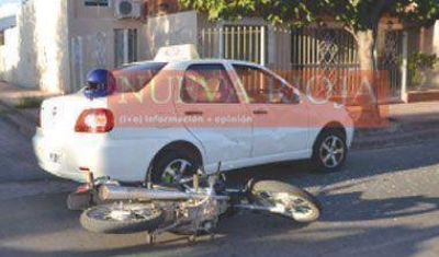Un joven herido en accidente