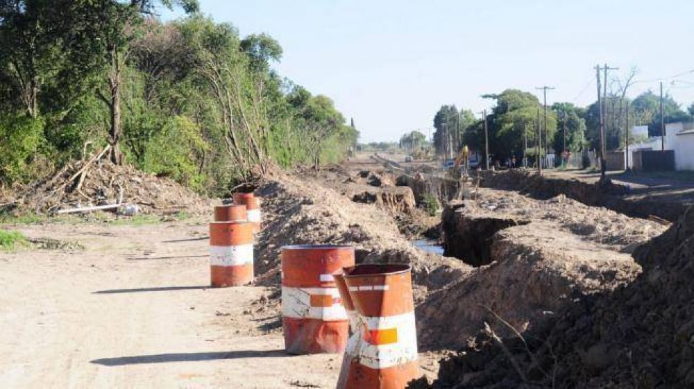 Vecinos denuncian "arboricidio" en la obra vial de Spilimbergo