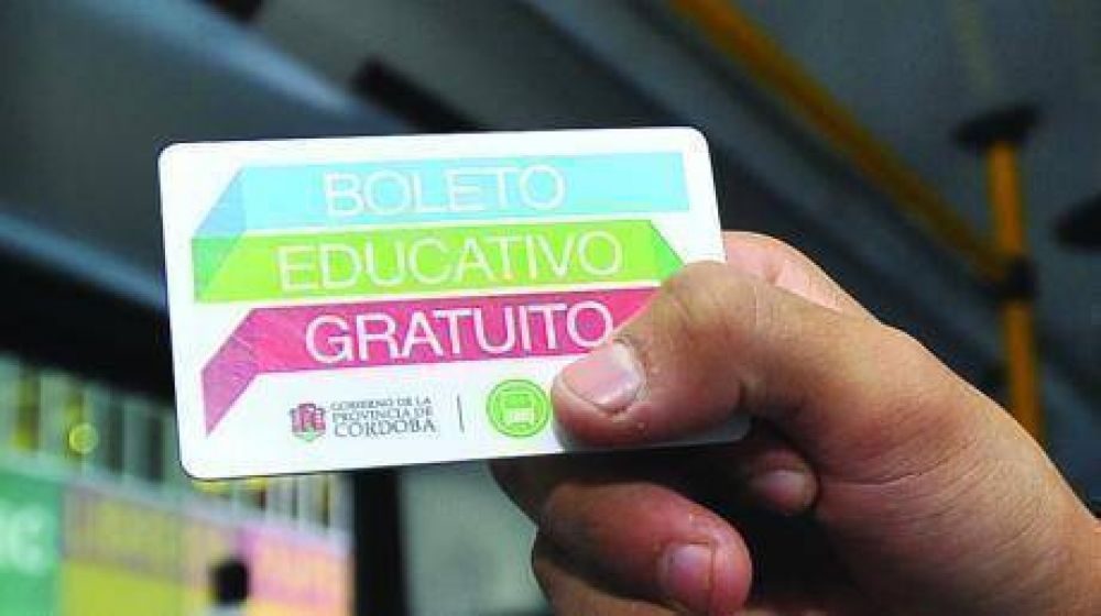 Ya se puede tramitar el Boleto Educativo