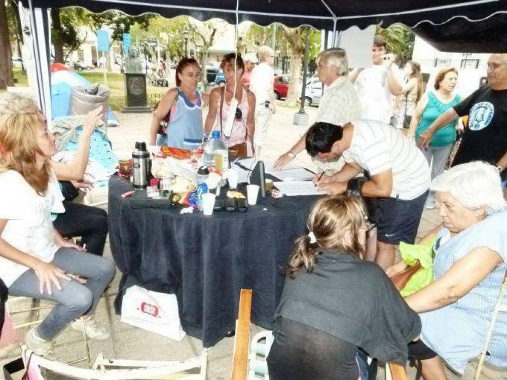Juntaron m�s de 26 mil firmas por seguridad durante tres d�as
