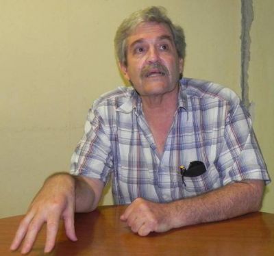 Legislador nacional vino a apoyar a los docentes de Montecarlo
