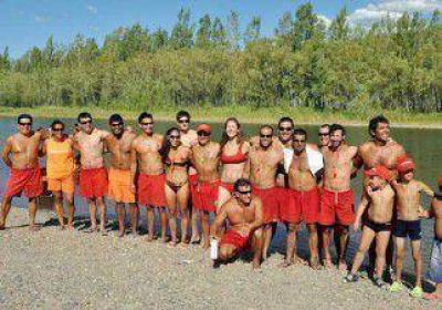 Guardavidas festejaron su d�a con una carrera 
