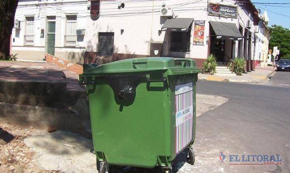 Contenedores: la instalaci�n sigue por los barrios Ba�ado Norte, Sol de Mayo y Anah�