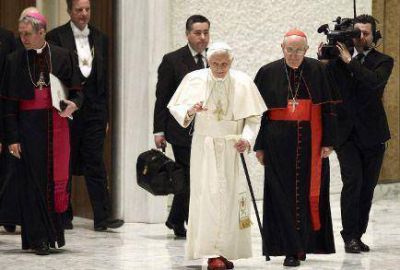 El Papa dijo que permanecer� "oculto para el mundo" cuando deje el trono