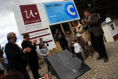 Primer paso para el campus de la UNRN en Bariloche