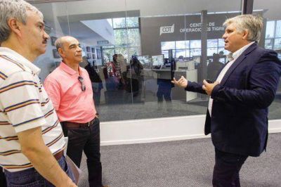 Alcalde colombiano visit� el Centro de Operaciones Tigre