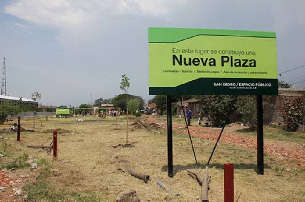 San Isidro comenz� la construcci�n de una nueva plaza para Boulogne  