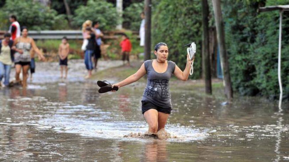 Tr�gico temporal en las Sierras Chicas