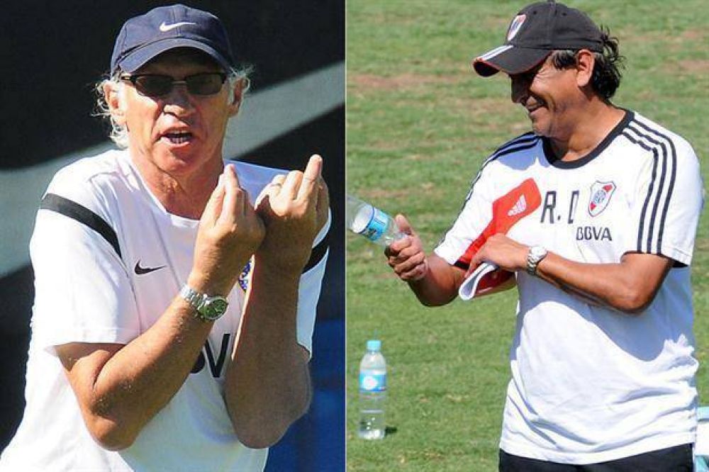 Bianchi y Ram�n, con estados de �nimo distintos en Boca y River
