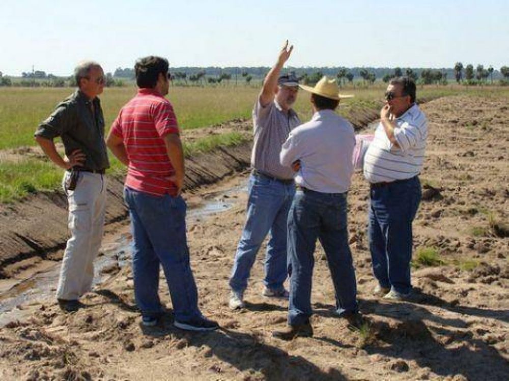 Avanzan las obras en el parque industrial