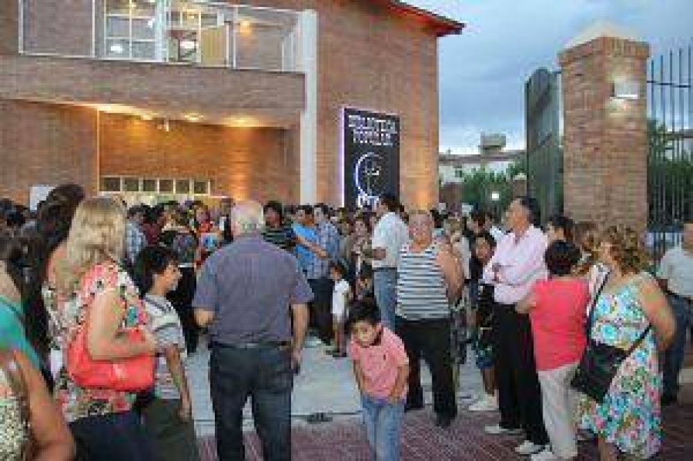 Con la inauguraci�n de la Biblioteca Popular Sur se completa un eje cultural en Rawson