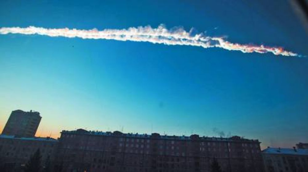 Asombro mundial: M�s de 1.200 heridos por un meteorito que cay� en Rusia