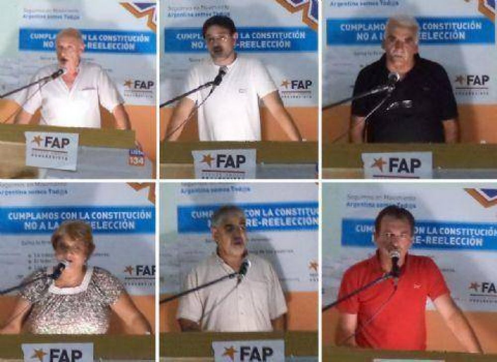Ya es oficial la inserci�n de Radicales Autoconvocados al FAP