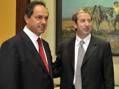 Tras la pol�mica por su reuni�n, Cobos distanci� a Scioli del kirchnerismo