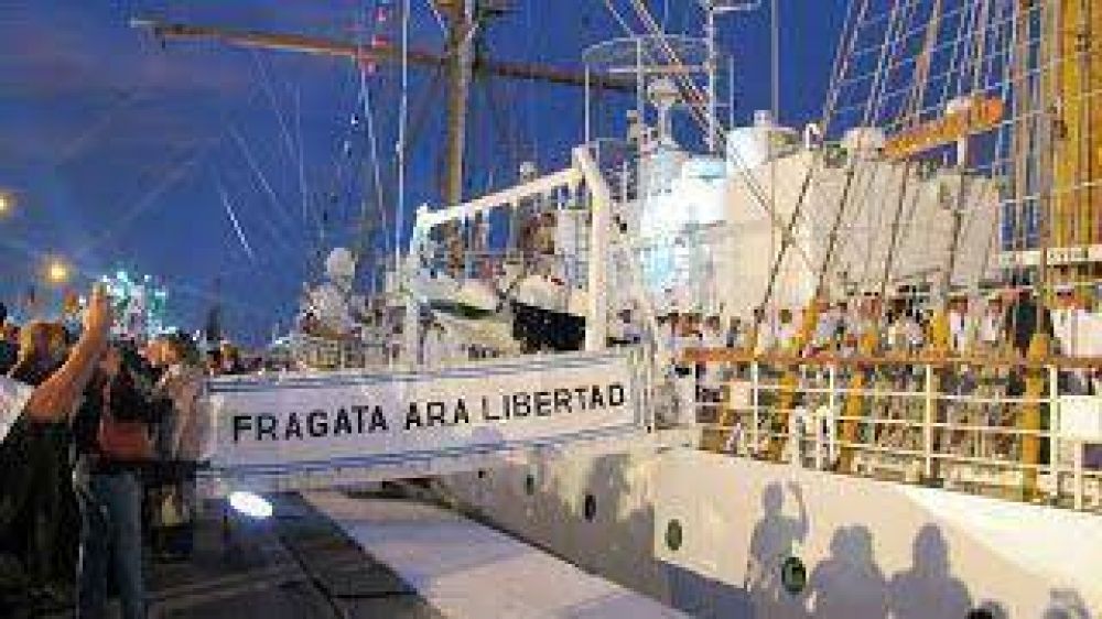 La Fragata Libertad zarpar� el lunes de Mar del Plata
