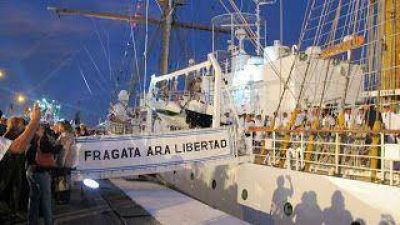 La Fragata Libertad zarpar� el lunes de Mar del Plata