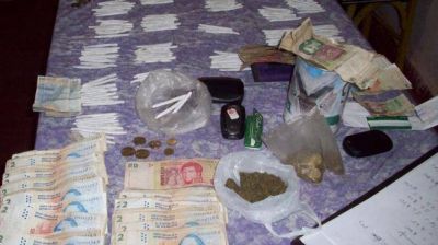 Trece detenidos con drogas por d�a
