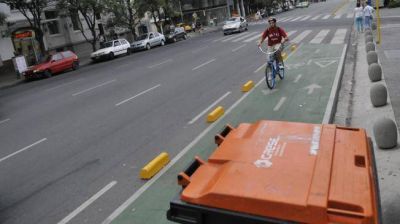 Las bicisendas est�n, pero llenas de obst�culos