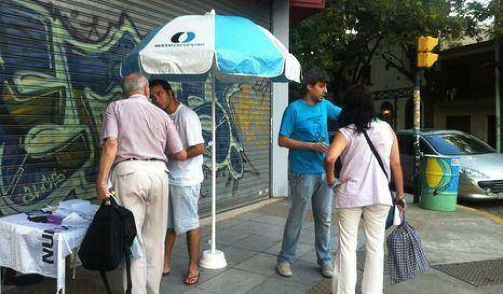 Nuevo Encuentro contra el aumento del subte