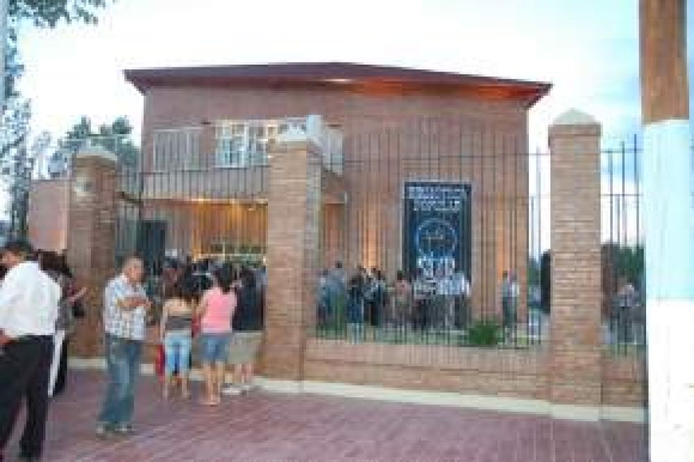 Inauguraron edificio de la Biblioteca Popular Sur