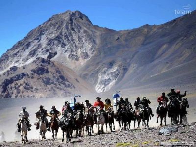 "Las mujeres en Los Andes" as� T�lam reflej� el cruce sanmartiniano
