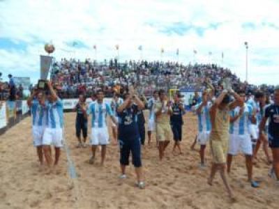 Argentina campe�n del sudamericano de F�tbol Playa