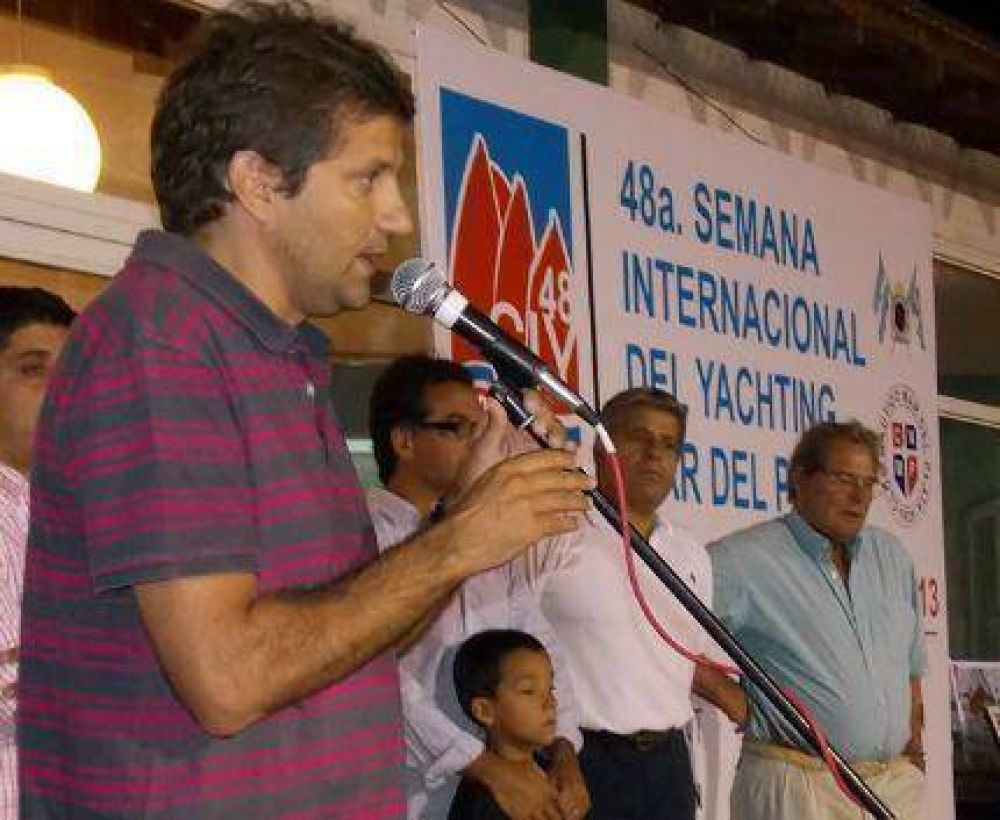 Ariel Ciano elogi� la labor de Susana Salerno al frente del Club N�utico