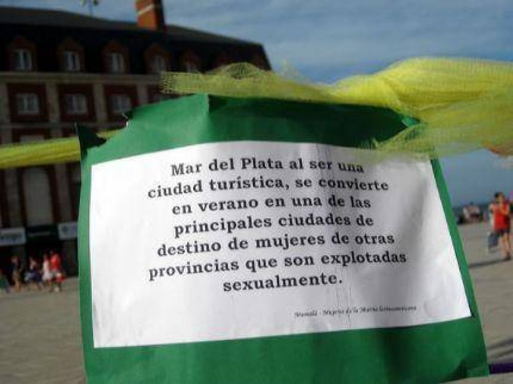 Campa�a de lazos contra la trata de mujeres