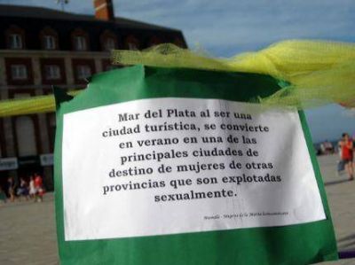 Campa�a de lazos contra la trata de mujeres